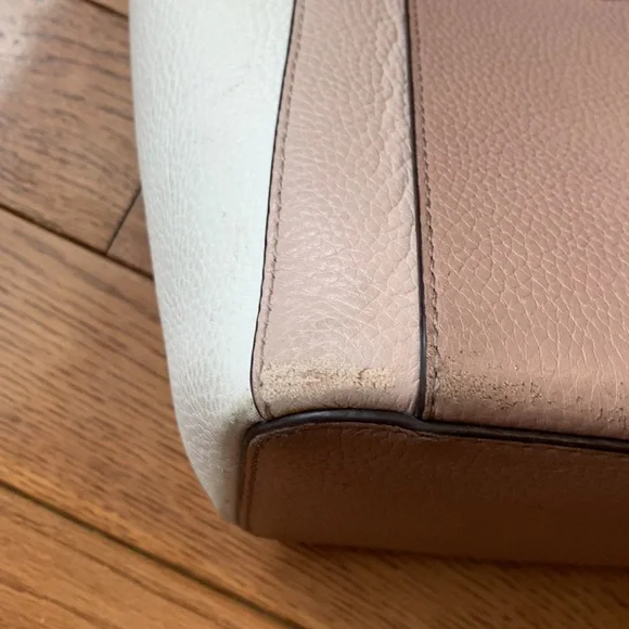 Michael Michael Kors Large Leather Gemma Colorblock Front Pocket Tote - Picture 15 of 15